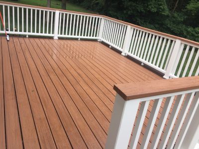 Wooden Deck Building